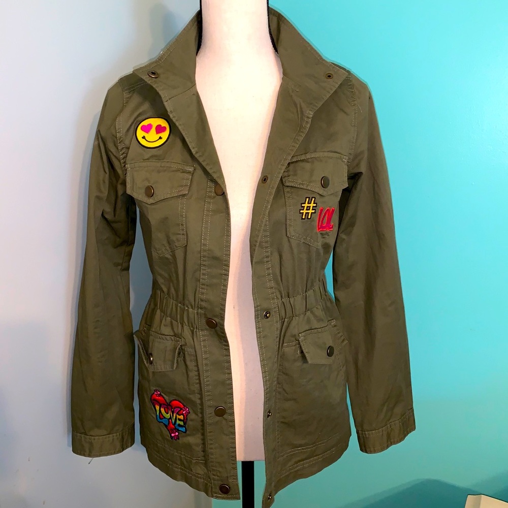 🧡50% off bundles! Army-Like Designed Jacket with Patches